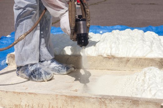 Flat Roofing System - Spray Foam Roofing